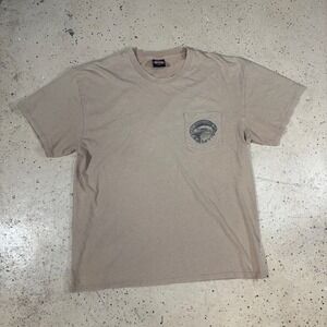 2000s Harley Davidson Motorcycle Biker Smoky Mountain Tan Pocket Size XL